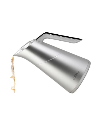 Vialli Design Thermokanne "Soho" in Silber - 1 l