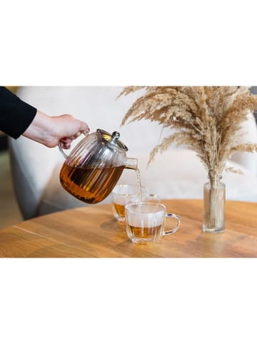 Vialli Design Zaparzacz "Tulip" w kolorze srebrnym do herbaty - 1 l