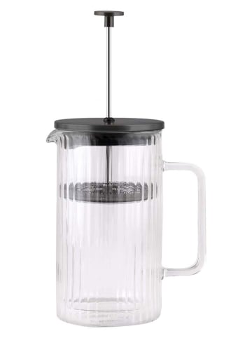 Vialli Design Teekanne "Tulip" in Transparent/ Grau - 1 l