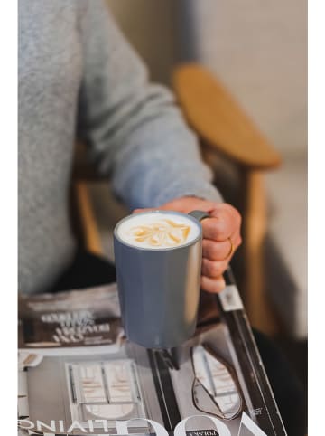 Vialli Design Kubki (2 szt.) "Fuori" w kolorze szarym - 250 ml