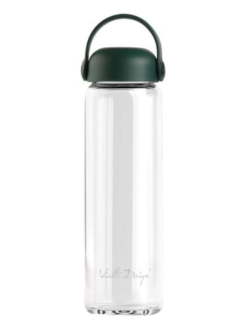 Vialli Design Bidon "Fuori" w kolorze ciemnozielonym - 540 ml