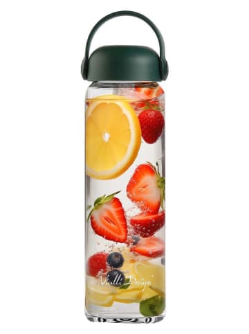 Vialli Design Drinkfles "Fuori" donkergroen- 540 ml