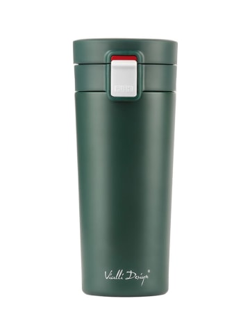 Vialli Design Kubek termiczny w kolorze zielonym - 400 ml