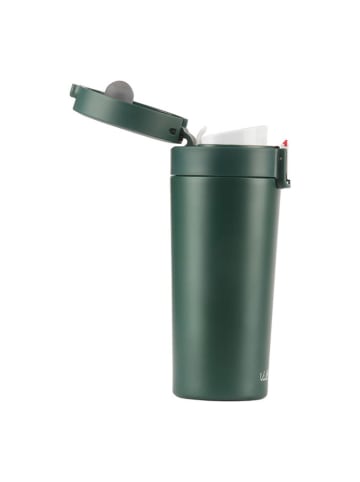 Vialli Design Kubek termiczny w kolorze zielonym - 400 ml