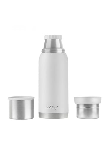 Vialli Design Butelka termiczna w kolorze białym - 1 l