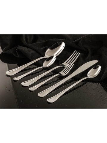 Vialli Design 24-częściowy zestaw sztućców w kolorze srebrnym