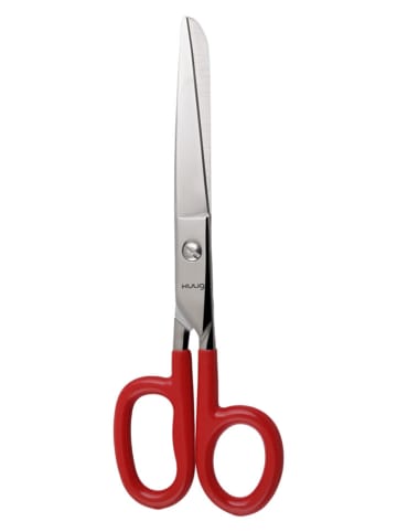 Vialli Design Nożyczki kuchenne w kolorze srebrno-czerwonym - wys. 18 cm