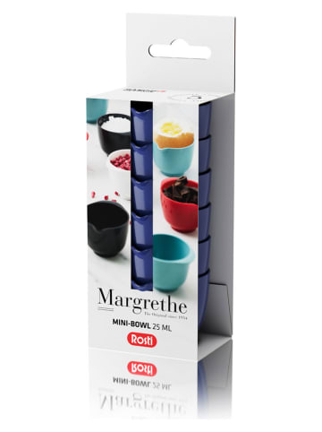 Rosti 6-delige set: mini-mengkommen " Margrethe" blauw - 25 ml