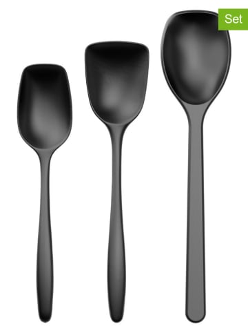 Rosti 3er-Set: Rührlöffel "Classic" in Schwarz