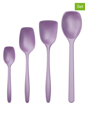 Rosti 4-delige set: roerlepels "Classic" paars