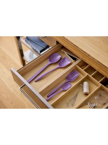 Rosti 4-delige set: roerlepels "Classic" paars