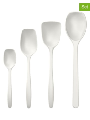 Rosti 4-delige set: roerlepels "Classic" wit