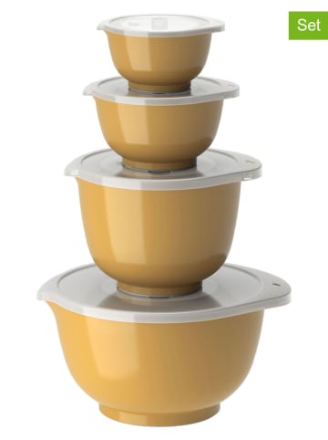 Rosti 8-delige set: mengkommen "Margrethe" okergeel