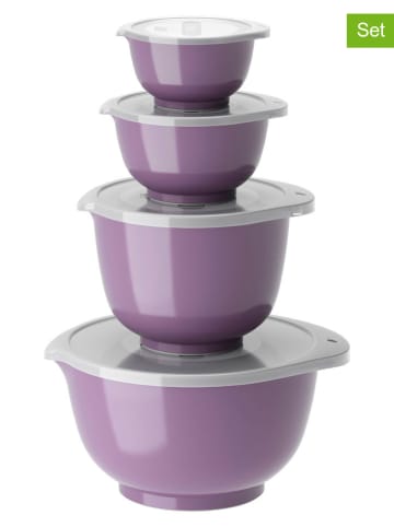 Rosti 8-delige set: mengkommen "Margrethe" paars