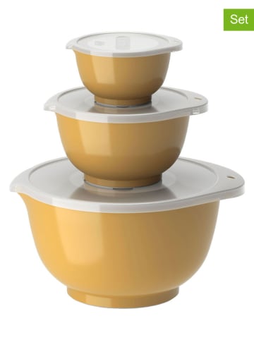 Rosti 6-delige set: mengkommen "Margrethe" okergeel
