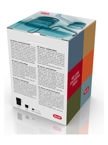 Rosti 3-delige set: maatbekers "Mensura" mintgroen