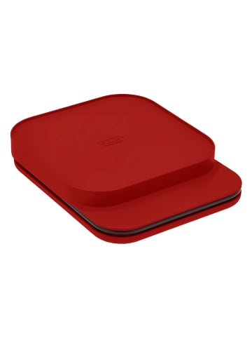 Rosti Küchenwaage "Mensura" in Rot - (B)16,5 x (H)3,5 x (T)20,3 cm