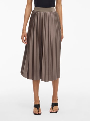 Vila Plisseerock "Vinitban" in Braun