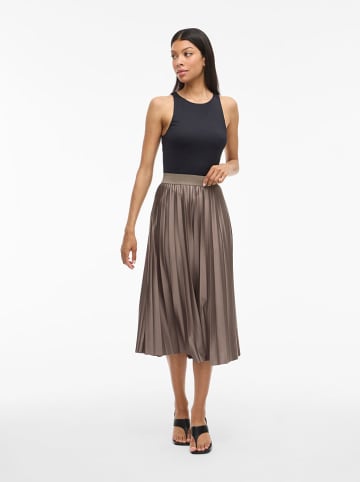 Vila Plisseerock "Vinitban" in Braun