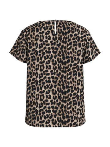 Vila Bluse in Beige/ Braun