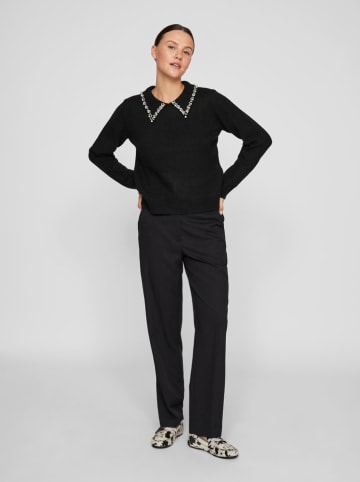 Vila Pullover "Pearl" in Schwarz