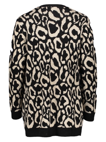 Vila Cardigan "Vitif" in Beige/ Schwarz