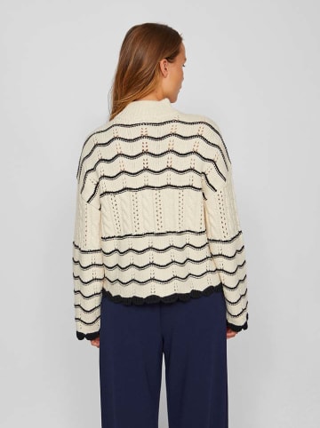 Vila Pullover in Creme