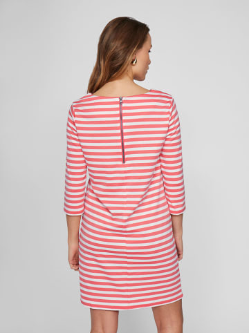Vila Kleid in Weiß/ Rosa