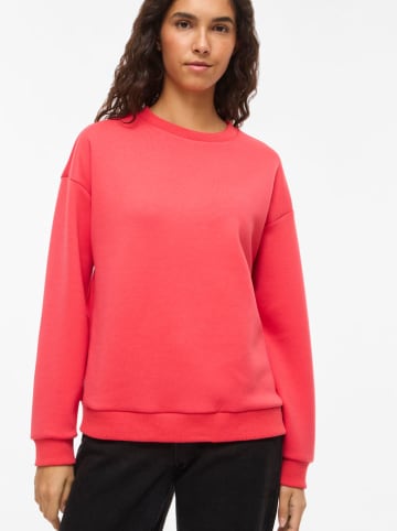 Vila Sweatshirt "Sandy" koraalrood