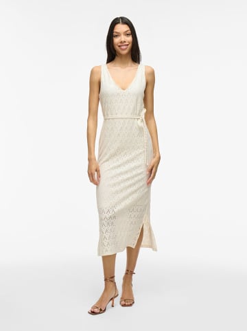 Vila Kleid "Amalina" in Creme