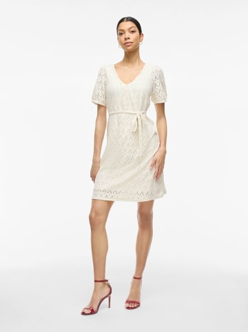 Vila Kleid "Amalina" in Creme