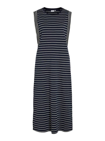 Vila Jurk "Veriana" donkerblauw/wit