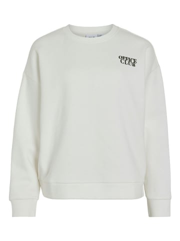 Vila Sweatshirt "Vimaldea" in Hellgrau