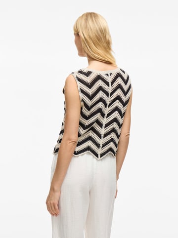 Vila Bodywarmer wit/zwart