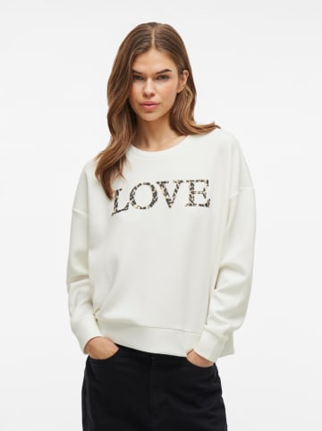 Vila Sweatshirt in Weiß