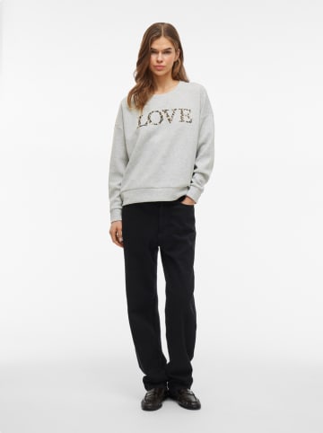 Vila Sweatshirt in Grau