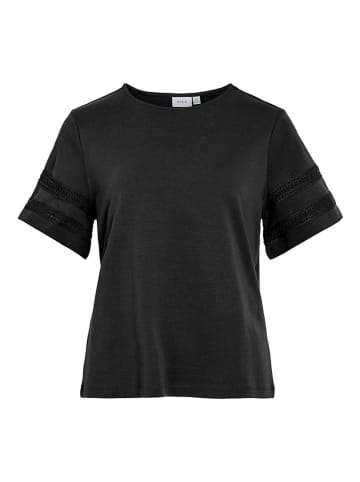 Vila Shirt in Schwarz
