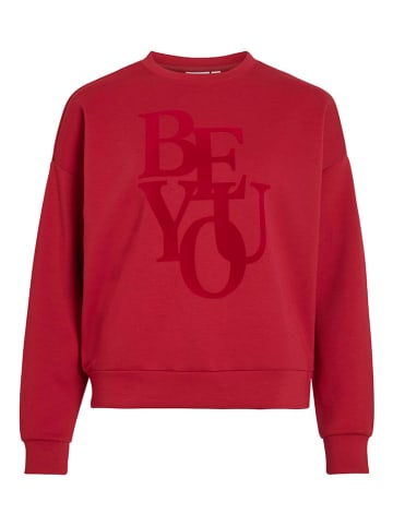 Vila Pullover "Vireflect" in Rot