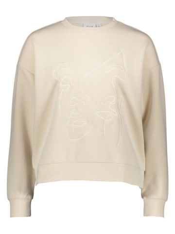 Vila Sweatshirt in Creme