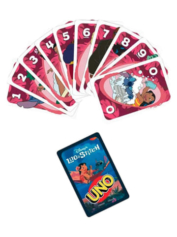 Techkidz Gra karciana "UNO - Lilo & Stitch" - 7+