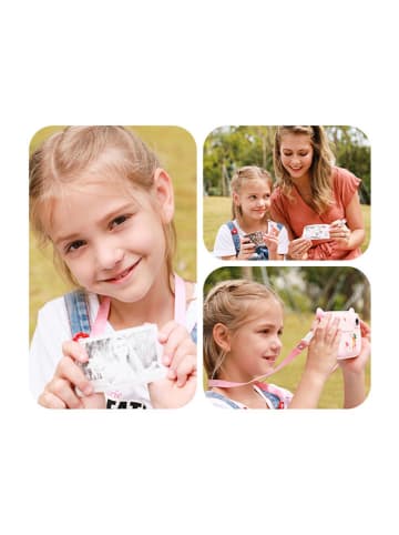 Techkidz Digitale camera "Zoo Family - Flamingo" lichtroze - vanaf 6 jaar