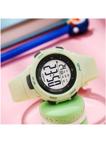 Techkidz Horloge "Exia" lichtgroen - vanaf 6 jaar