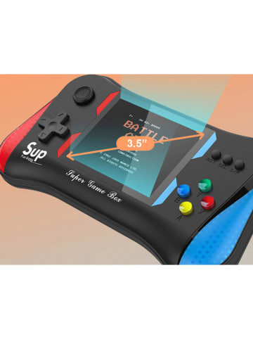 Techkidz Konsola "SupMax" w kolorze czerwonym do gier - 8+