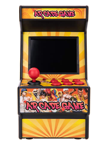 Techkidz Mini konsola arcade "Model 4" w kolorze żółtym do gier - 6+