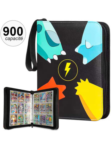 Techkidz Sammelalbum "Pokémon" in Schwarz/ Bunt