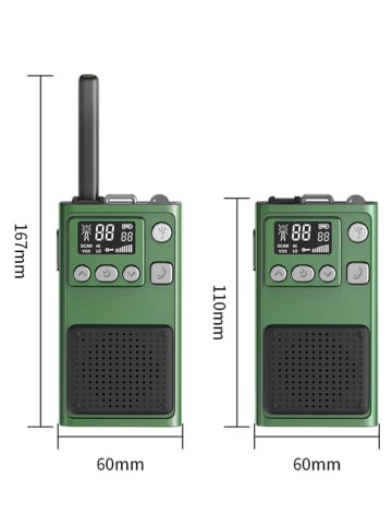 Techkidz Walkie-Talkie (2 szt.) "Bricks" - 6+