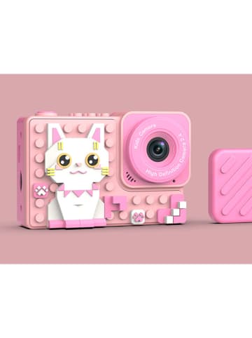 Techkidz Aparat cyfrowy "Pixel Cat" w kolorze jasnoróżowym - 6+