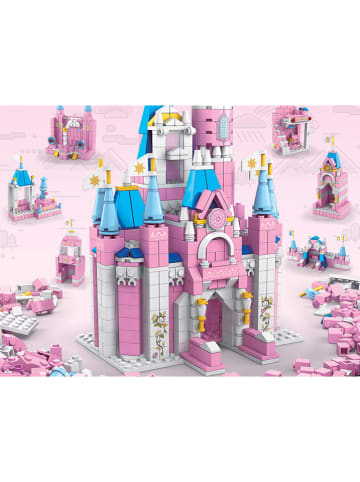 Techkidz 1000-delige constructieset "Princes" lichtroze - vanaf 6 jaar