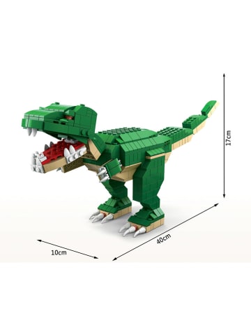 Techkidz 1000-delige constructieset "Jurassic" groen - vanaf 6 jaar