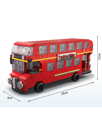 Techkidz 1000-delige constructieset "London" rood - vanaf 6 jaar